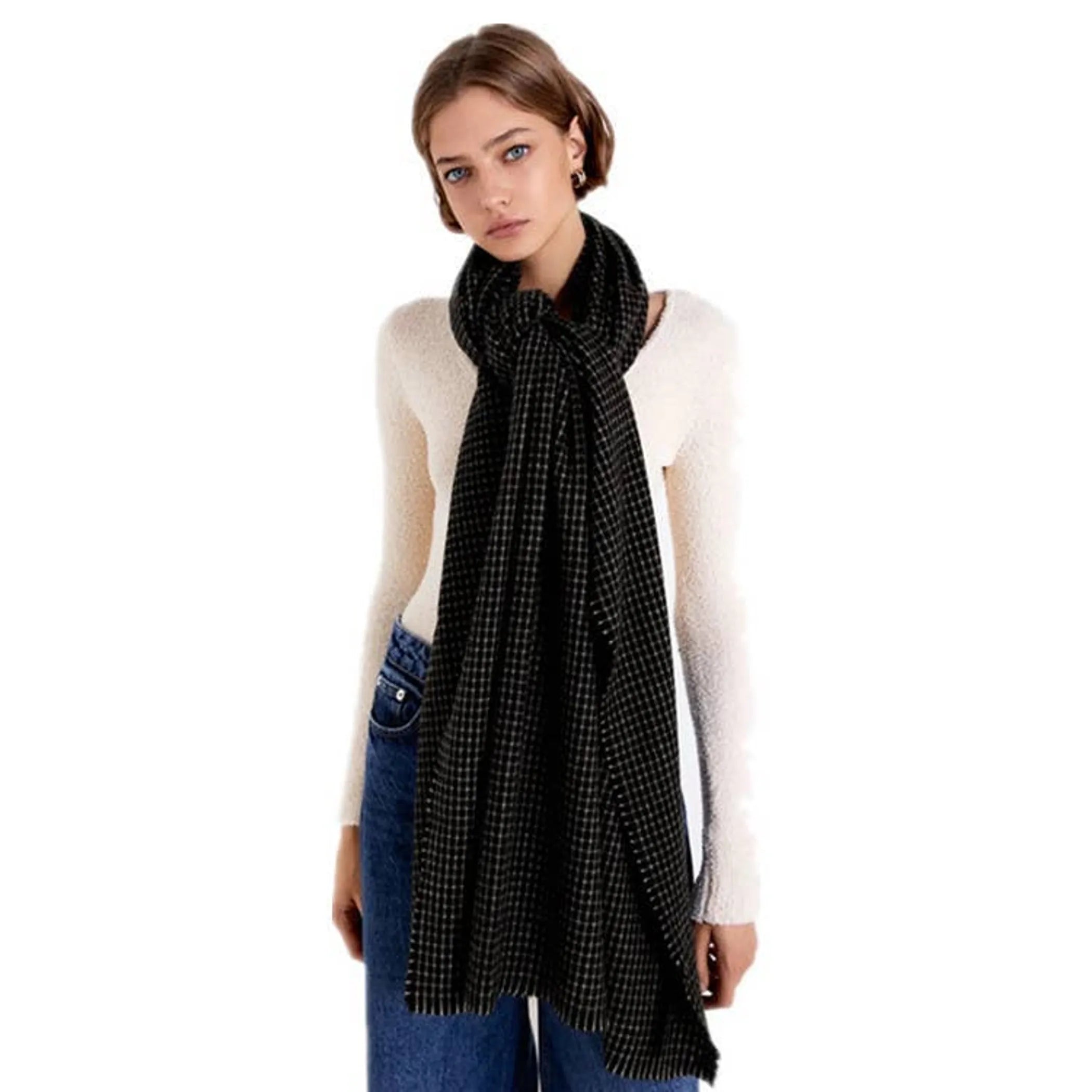 Handmade Winter Recycled acrylic Scarves