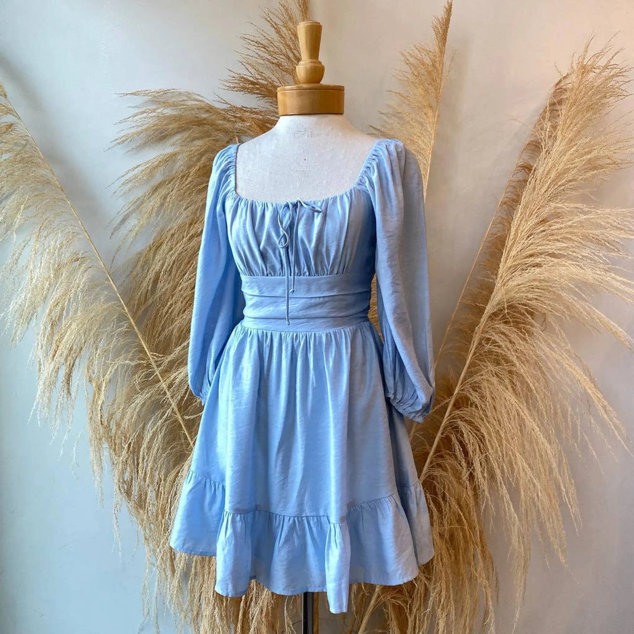 EDEN SQUARE NECKLINE DRESS