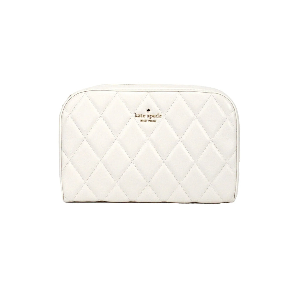 Kate Spade Carey Mini Parchment Quilted Camera Crossbody Bag